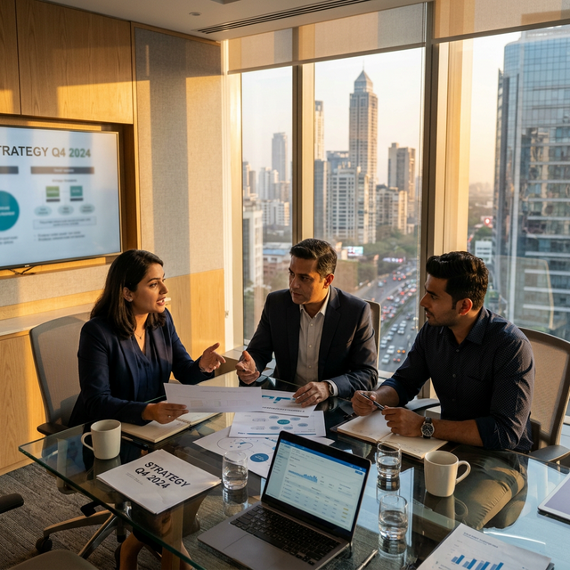 Intervista Group founders in discussion